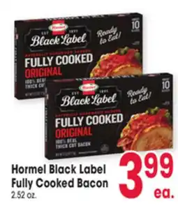 Jewel-Osco Hormel Black Label Fully Cooked Bacon offer