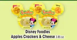 Jewel-Osco Disney Foodles Apples Crackers & Cheese offer