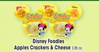 Jewel-Osco Disney Foodles Apples Crackers & Cheese offer