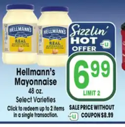 Jewel-Osco Hellmann's Mayonnaise offer