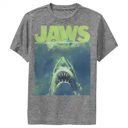 Walmart Boy's Jaws Neon Poster Performance Graphic T-Shirt offer