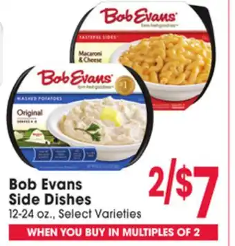 Jewel-Osco Bob Evans Side Dishes offer