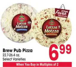 Jewel-Osco Brew Pub Pizza offer