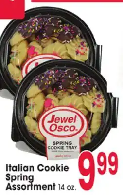 Jewel-Osco Italian Cookie Spring Assortment offer