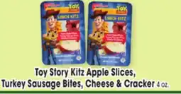 Jewel-Osco Toy Story Kitz Apple Slices, Turkey Sausage Bites, Cheese & Cracker offer