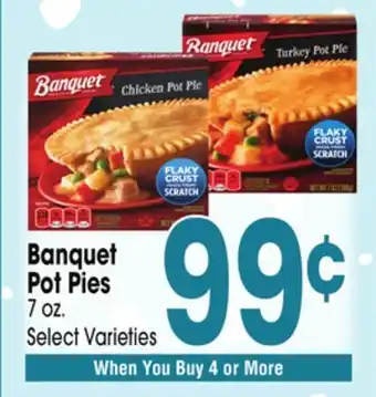 Jewel-Osco Banquet Pot Pies offer