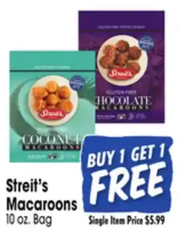 Jewel-Osco Streit's Macaroons offer