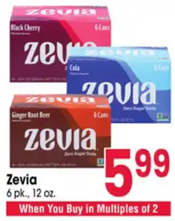 Jewel-Osco Zevia offer