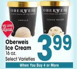 Jewel-Osco Oberweis Ice Cream offer