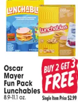 Jewel-Osco Oscar Mayer Fun Pack Lunchables offer