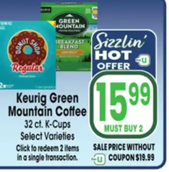 Jewel-Osco Keurig Green Mountain Coffee offer