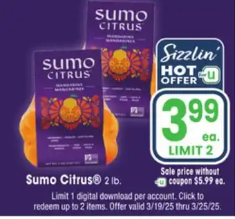 Jewel-Osco Sumo Citrus offer