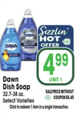 Jewel-Osco Dawn Dish Soap offer