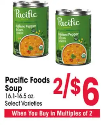 Jewel-Osco Pacific Foods Soup offer