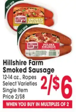 Jewel-Osco Hillshire Farm Smoked Sausage offer