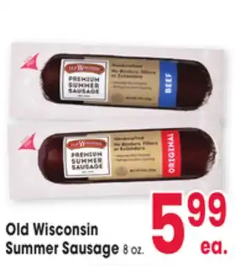 Jewel-Osco Old Wisconsin Summer Sausage offer