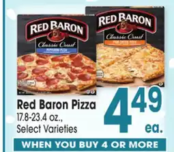 Jewel-Osco Red Baron Pizza offer