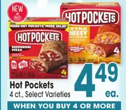 Jewel-Osco Hot Pockets offer