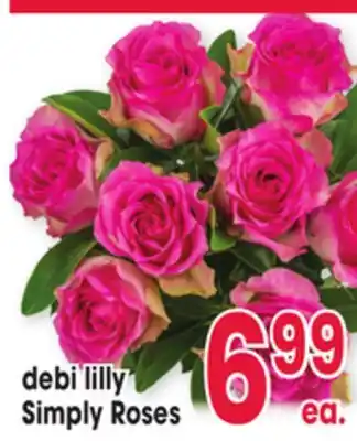 Jewel-Osco debi lilly Simply Roses offer