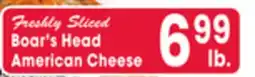 Jewel-Osco Boar's Head American Cheese offer