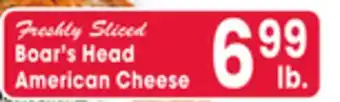 Jewel-Osco Boar's Head American Cheese offer