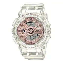 Walmart Casio G-Shock Perpetual Alarm World Time Quartz Analog-Digital Ladies Watch GMA-S110SR-7A offer