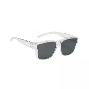 Walmart Milageto 3xDriving Glasses Cycling Traveling Eyewear Outdoor Women Rectangle Sunglasses Clear Gray offer