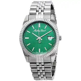 Walmart Rolly III Green Dial Mens Watch H810AV offer