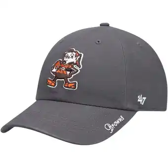 Walmart Women's '47 Charcoal Cleveland Browns Brownie The Elf Miata Clean Up Legacy Adjustable Hat offer