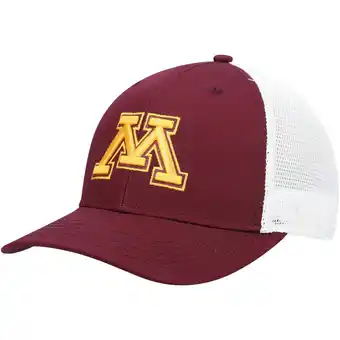 Walmart Men's Top of the World Maroon/White Minnesota Golden Gophers Trucker Snapback Hat offer