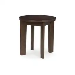 Walmart Signature Design by Ashley Korestone 2 End Table, Dark Brown offer