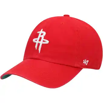 Walmart Men's '47 Red Houston Rockets Team Franchise Fitted Hat offer