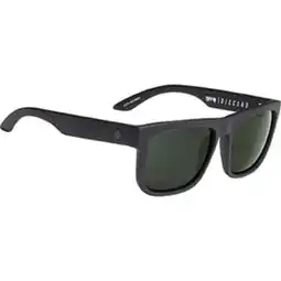 Walmart SPY Optic Spy Discord Sunglasses with Polarized Happy Gray Green Lens - Soft Matte Black offer