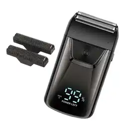 Walmart yotijay Mini for Men Bald Head Portable Beard Foil Trimmer for Home black offer