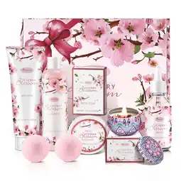 Walmart Beautifier Life Cherry Blossom Scented Bath & Body 7 Piece Spa Gift Set offer