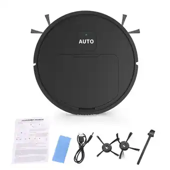 Walmart CIYISON Robot Vacuum Cleaner Strong Suction, 75 min Runtime, Quiet, Slim, (Black White) offer