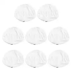 Walmart Oraceous 8Pcs Steam Mop Cloth Cover Triangle Mop Pad Cleaning Pads Washable Cloths ( white ) offer