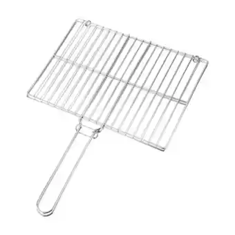 Walmart Flat Braai Grid Securely Holds Food for Grilling Outdoor Cooking Barbecue BBQ S offer