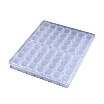 Walmart SOFEIYA 56 Compartment Transparent Storage Box Jewelry And Other Packaging Boxes offer