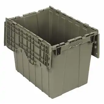 Walmart Quantum Storage Systems Attached Lid Container,Gray,Solid,HDPE QDC2115-17 offer