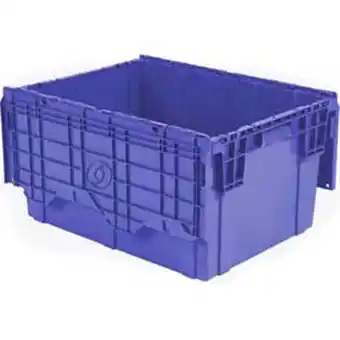 Walmart ORBIS Flipak Plastic Distribution Container 27-7/8L x 20-5/8W x 15-5/16H B offer