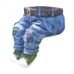 Walmart APLVFFZH Denim Pants Planter Succulent Pot Cactus Resin Flower Vase Jeans Plant Pot Plant offer