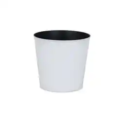 Walmart Cheungs PP-100WT 10.5 in. Round Tapered Recycled Plastic Planter, White offer