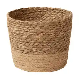 Walmart Straw Weaving Flower Plant Pot Wicker Basket Rattan Flowerpot Storage Handmade Woven Planter S offer