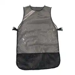 Walmart APLVFFZH Salon Apron Hair Cutting Apron Multiuse with 3 Front Pocket Breathable Mesh Back offer