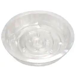 Walmart 无 8 Round Clear Plastic Plant Saucers (10 Count offer