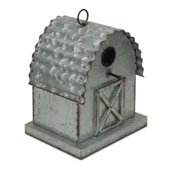 Walmart Cheungs Metal Hanging Birdhouse Decor - 8 X 6.25 X 9.25 offer