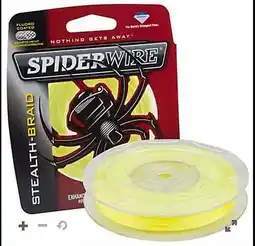 Walmart SpiderWire Stealth Translucent Braided Fishing Line, 20lb | 9kg offer