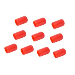 Walmart yotijay 10x Billiard Cue Tip Protectors Lightweight Portable Stick Covers 13 mm Red offer