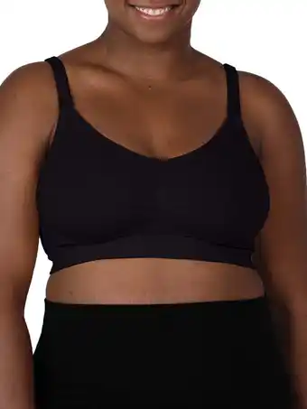 Walmart Bravado M Nylon Maternity & Nursing Bra, Black offer